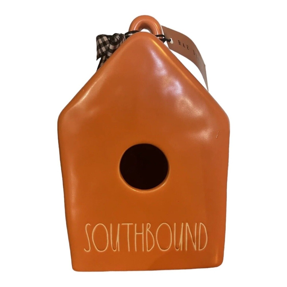 Rae Dunn‎ SOUTHBOUND 8" Bird House Outdoor or Indoor New in Box